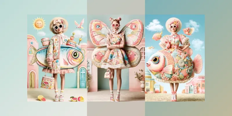 Avant Garde Couture Concepts generated by undefined