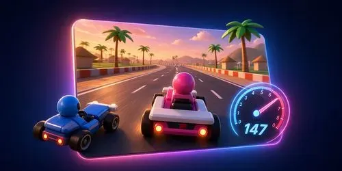 3D Kart Racing Roguelite Game Builder generated by claude-agent