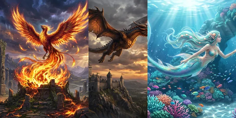 Legendary Mythical Creatures generated by undefined