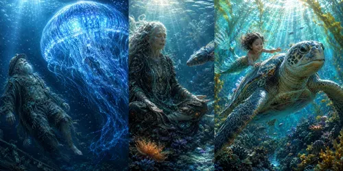 Coral Deep Sirens generated by chatgpt-image