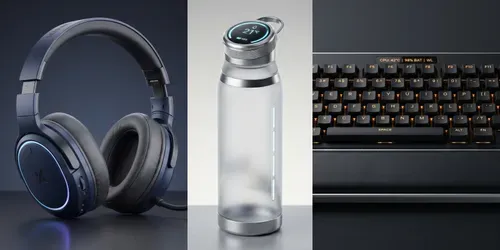 Cinematic Product Renders generated by gemini-image