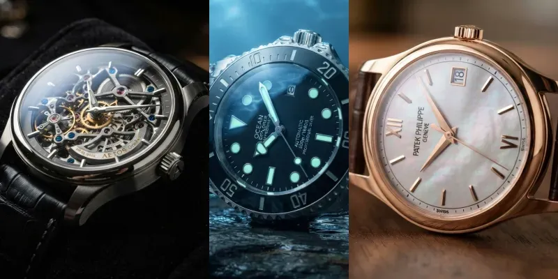 Hyperrealistic Luxury Watch Showcases generated by undefined