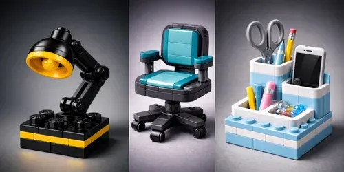 Lego Study Room Accessories Packs generated by chatgpt-image