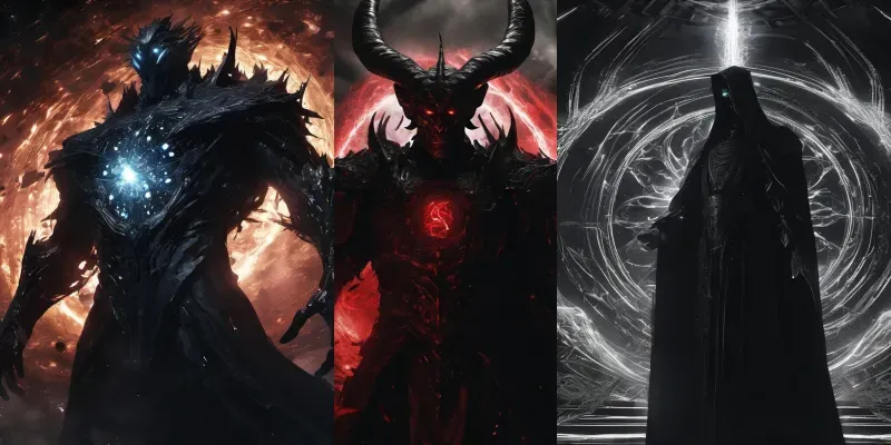 Dark Energy Anime Villains generated by undefined