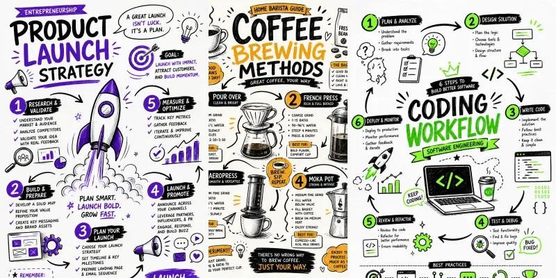 Business Process Infographic Asset Pods generated by undefined