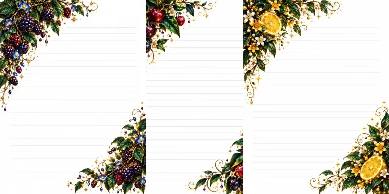 Dark Botanical Enchanted Journals