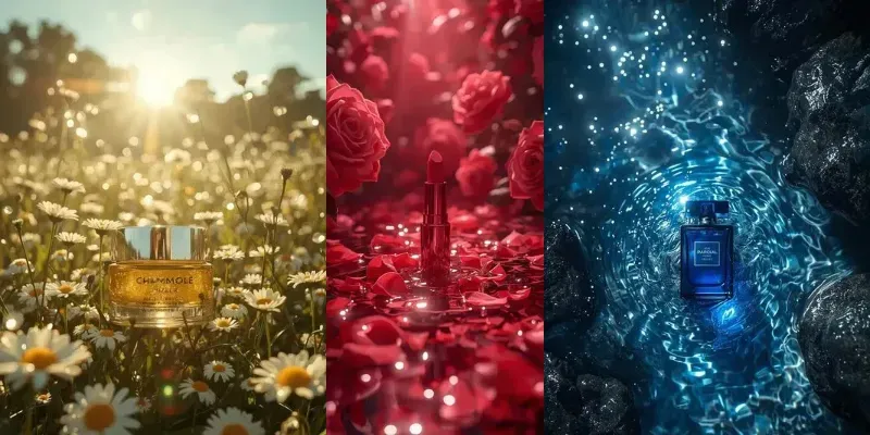 Nature Product Cinematic 3D Renders generated by undefined