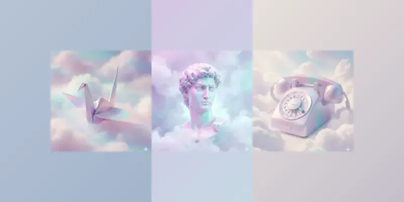 Iridescent Dreamy Images generated by undefined