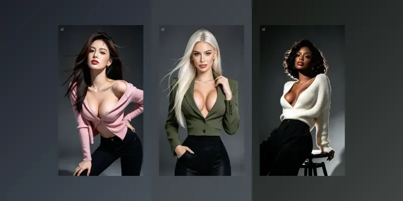 Dynamic Studio Girls Portraits