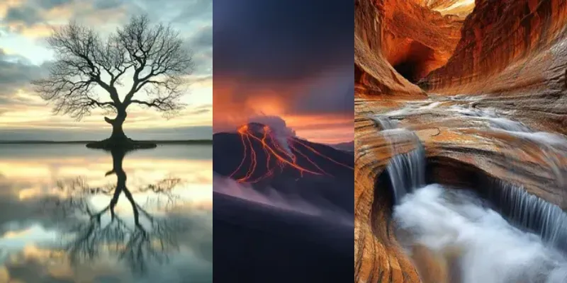 Breathtaking Nature Photographs generated by undefined