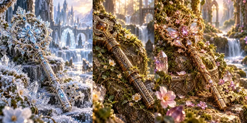 Ancient Enchanted Keys