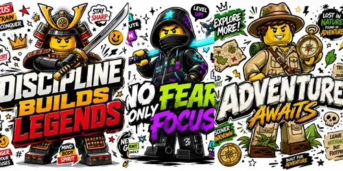 Lego Urban Hype Characters generated by chatgpt-image