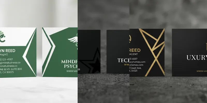 Modern Business Card Generator generated by undefined