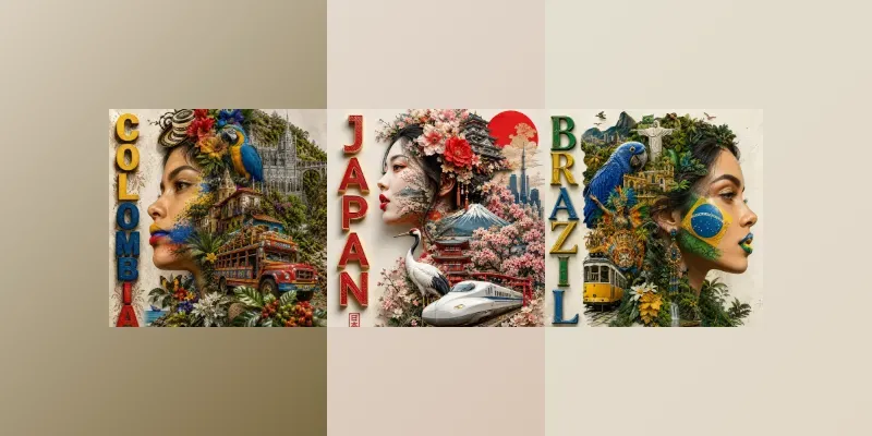 Global Heritage Portrait Collections generated by undefined