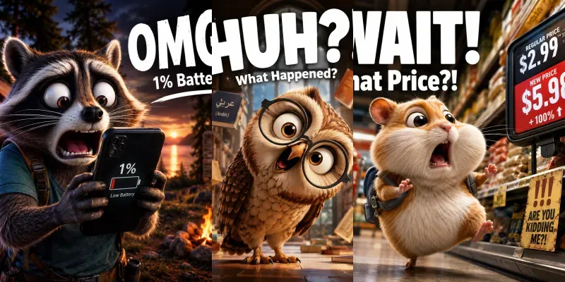 Omg Viral Reaction Creatures generated by undefined