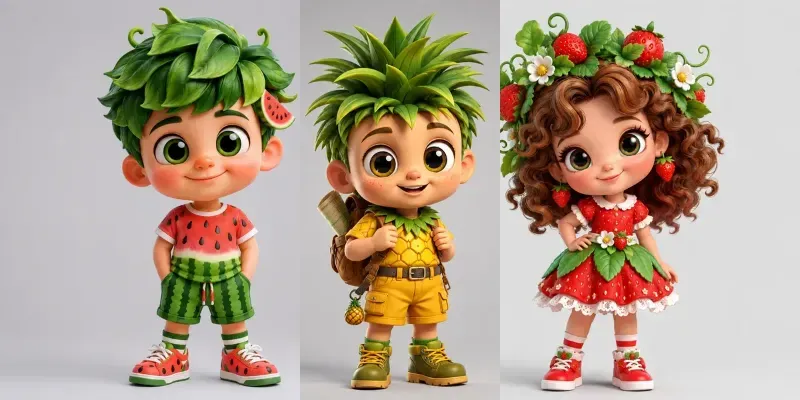 Cute 3D Character Creators generated by undefined