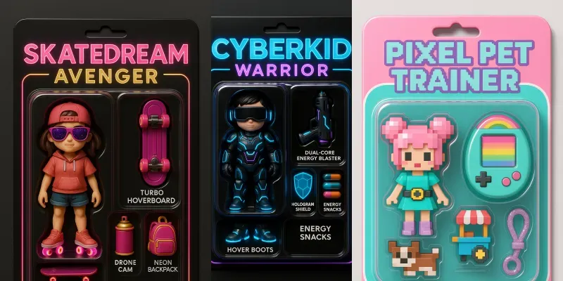 Toy Blister Pack Generator generated by undefined