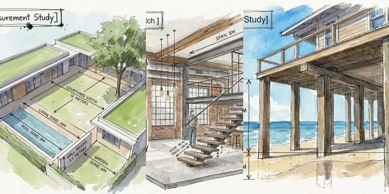 Measured Dream House Sketches generated by undefined