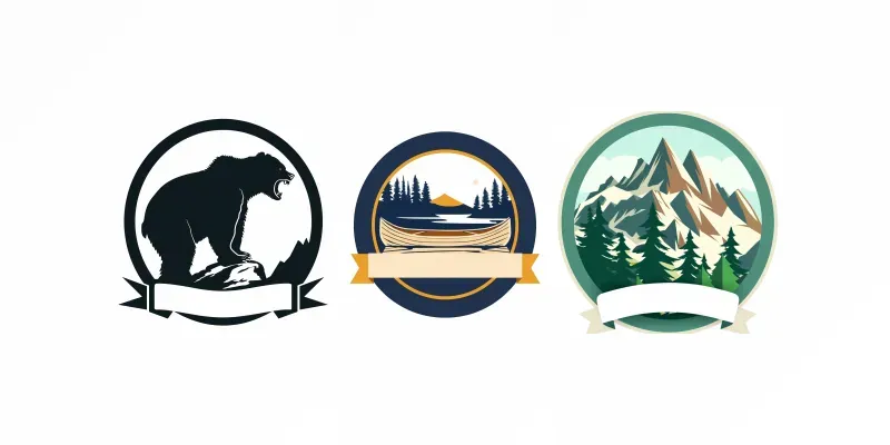 Flawless Vector Outdoor Badge Generator