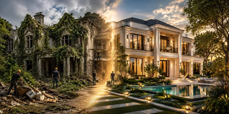 Luxury House Revival Timelapses 2026 generated by undefined