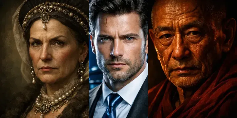 Soulful Portraits generated by undefined