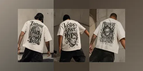 Heritage Back Print Tee Designs generated by chatgpt-image