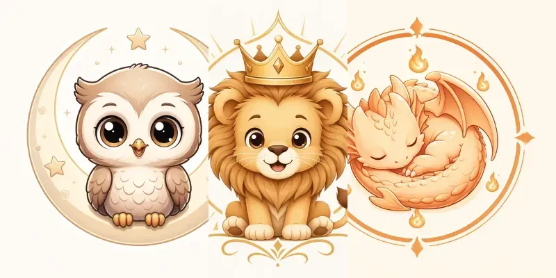 Cute Baby Logo Emblem Generator Pros generated by undefined