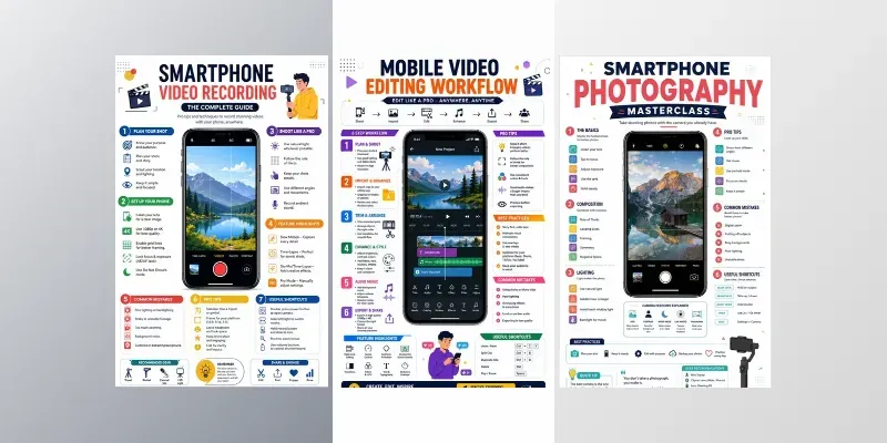 Smartphone Infographic Bundles generated by undefined