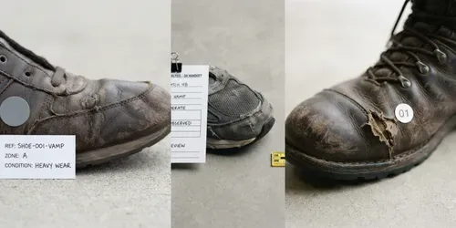 Shoe Material Wear Photo Builders generated by gemini-image