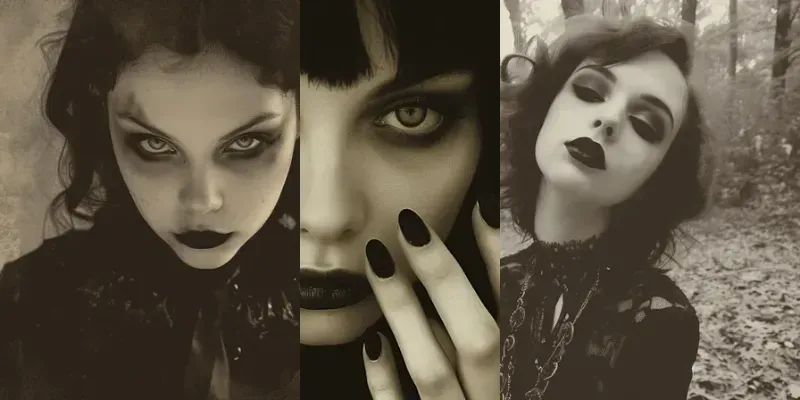Velvet Grit Gothic Beauties generated by undefined