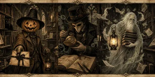 Haunted Heirloom Papers generated by chatgpt-image