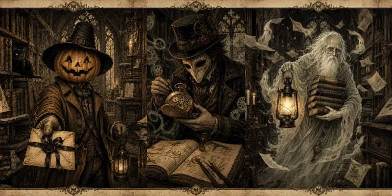 Haunted Heirloom Papers generated by undefined
