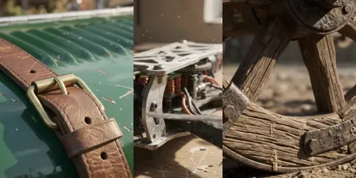 Objects Transform Through Time generated by veo