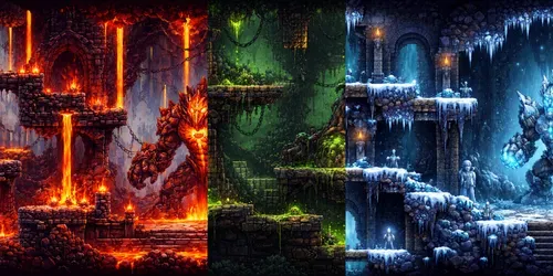 Map Concept Generator Dead Cells Refs generated by chatgpt-image