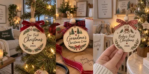 Holiday Keepsake Ornament UGC Photo Ads generated by chatgpt-image