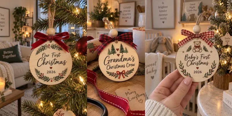 Holiday Keepsake Ornament UGC Photo Ads