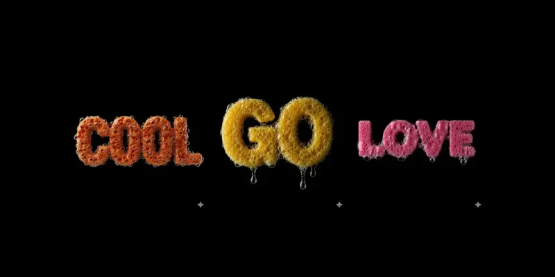 3D Foam Bubble Text Logo Generators generated by undefined