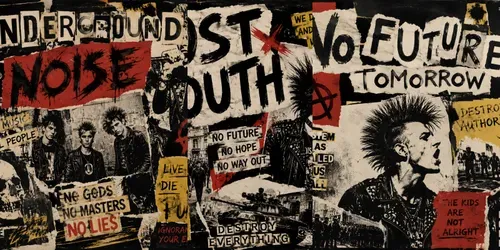 Punk Album Cover Generator generated by chatgpt-image