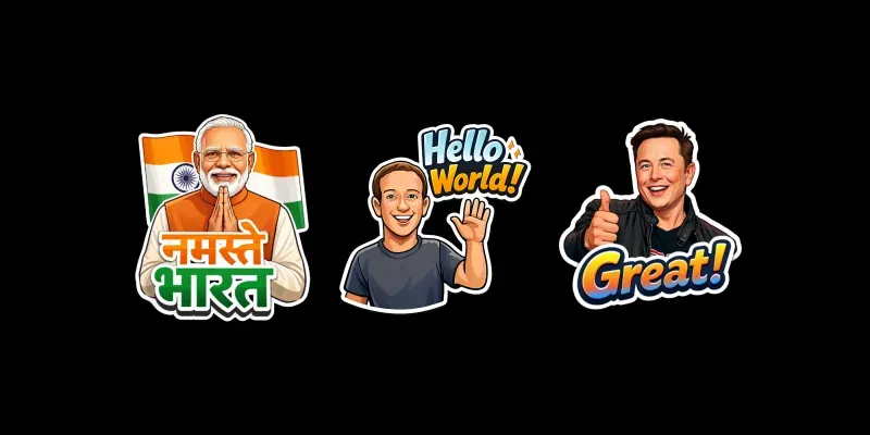 Social Media Sticker Generator generated by undefined