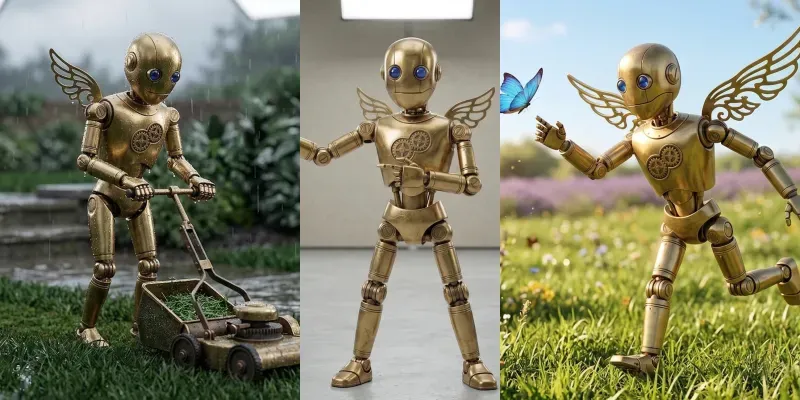 Consistent Characters In Multiple Poses generated by undefined