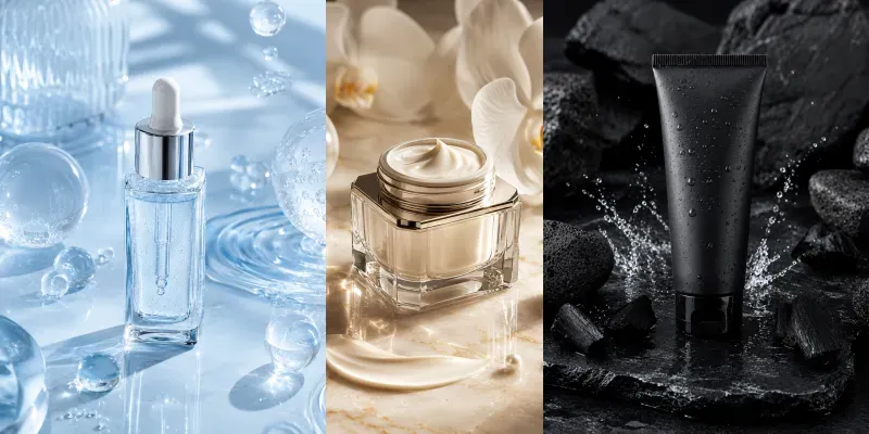 Premium Skincare Product Ad Productions generated by undefined