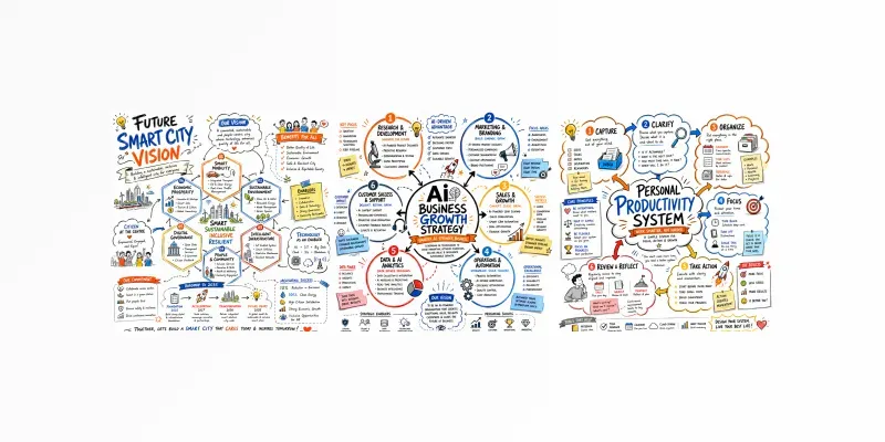Sketchnote Mind Map Makers generated by undefined
