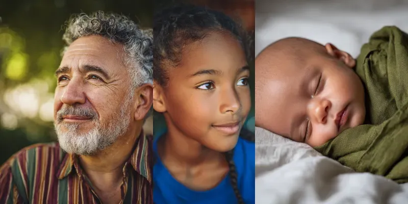 Realistic People No Plastic Skin generated by undefined