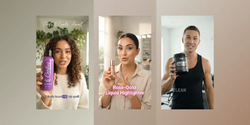 UGC Style Social Media Product Ads