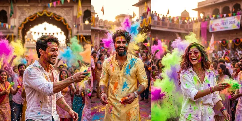 Starstudded Holi 2026 Celebrations generated by undefined