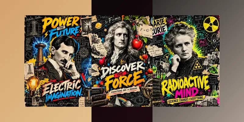 Popart Scientist Posters