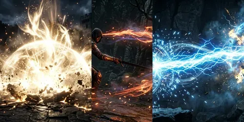 Epic RPG Skill Effect Generator generated by gemini-image