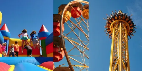 Summer Fairground Photography Generator generated by midjourney