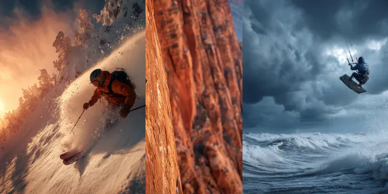 Extreme Sports Photography Generator generated by undefined
