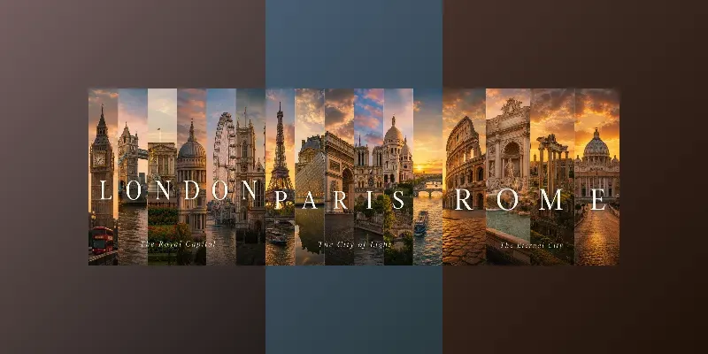 Editorial Slice Travel Art generated by undefined